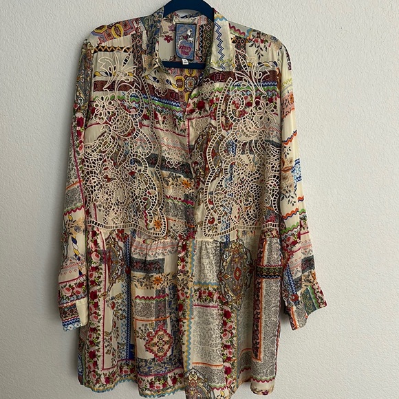 JOHNNY WAS Stano Monroe tunic M - Picture 4 of 16